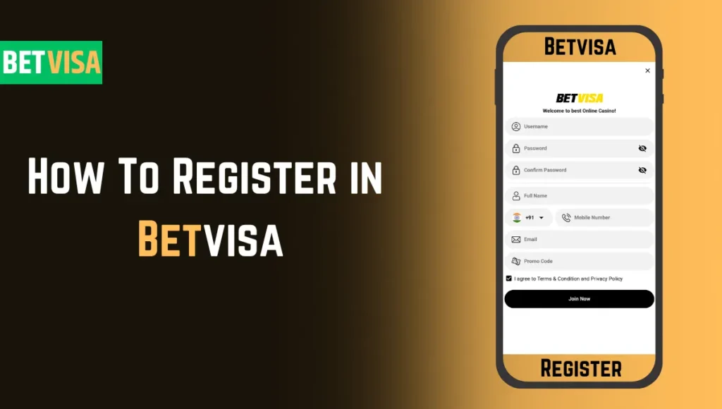 How To Register in Betvisa